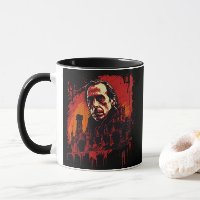 Mug Château de Bloodmoon (Avec donut)