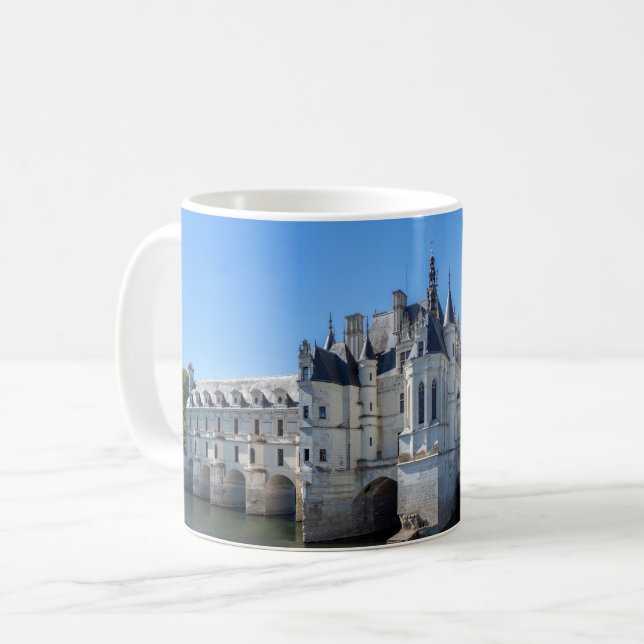 Mug Château de Chenonceau dans la vallée de la Loire - (Devant gauche)