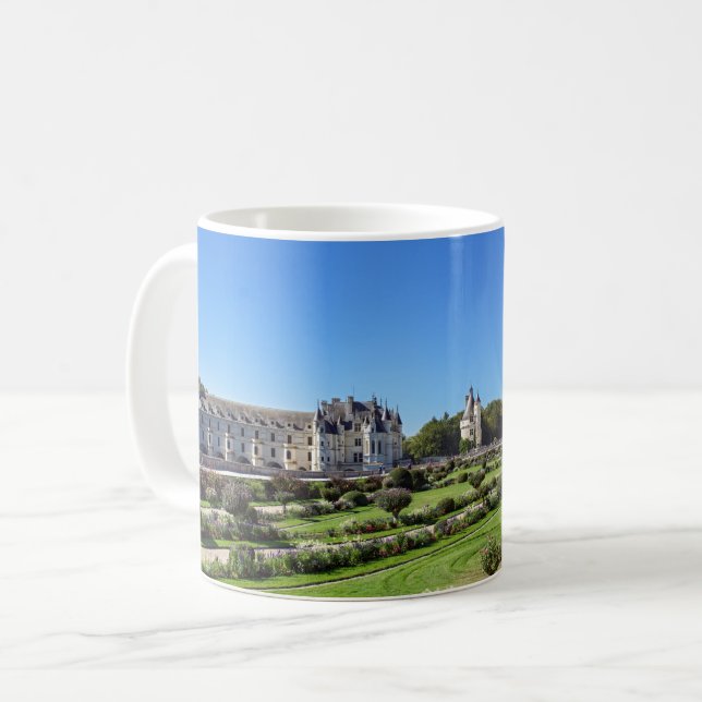 Mug Château de Chenonceau dans la vallée de la Loire - (Devant gauche)