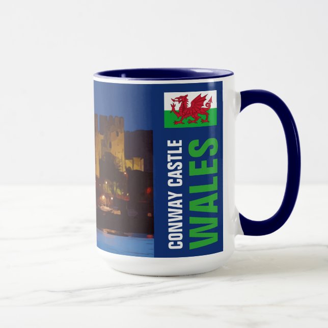 MUG CHÂTEAU DE CONWAY, WALES (Droite)