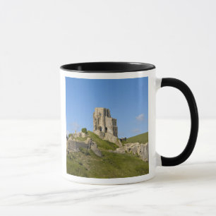 Mug Château de Corfe, Corfe, Dorset, Angleterre