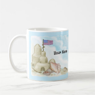 Mug Château de sable de plage