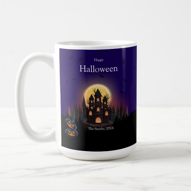 Mug Château d'Halloween (Gauche)