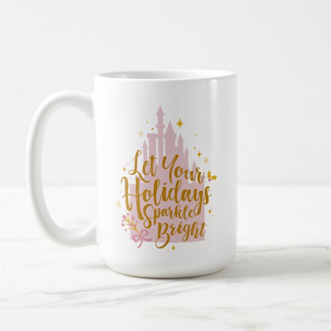 Mug Château Disney Princess | Étincelle de vacances (Gauche)