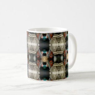 Mug Château moderne Brown/Motif gris