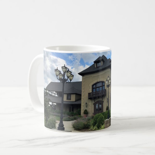 Mug Chateau Morrisette Winery, Floyd, Virginie (Devant gauche)