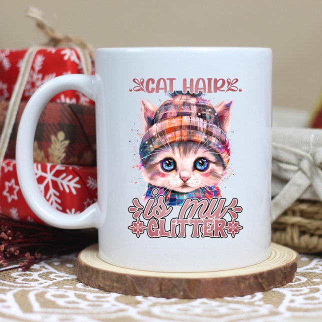 Mug Chaton casquette confortable avec étincelles (Créateur téléchargé)