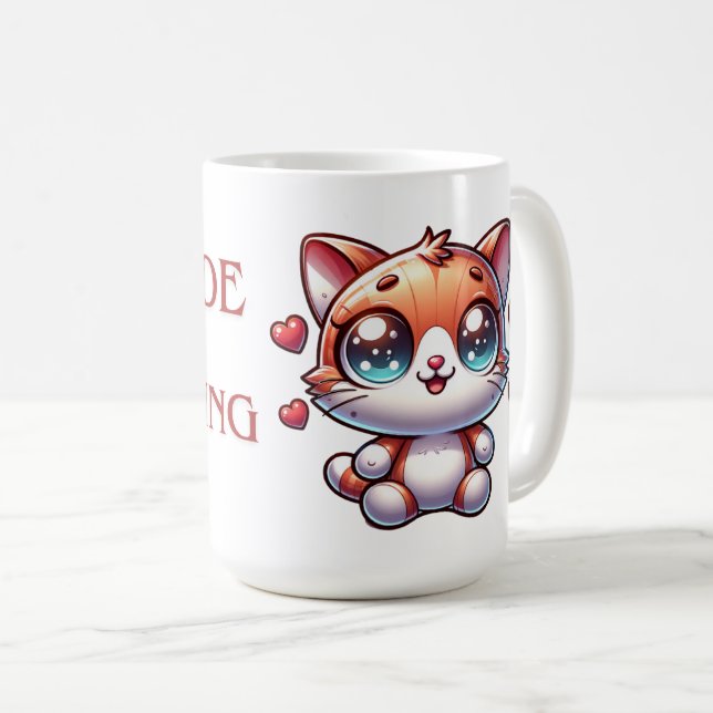 Mug chaton, chat (Devant droit)