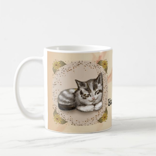 Mug Chaton endormi (Gauche)