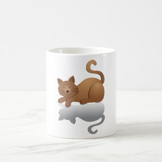 Mug Chaton Endormi Adorable (Créateur téléchargé)