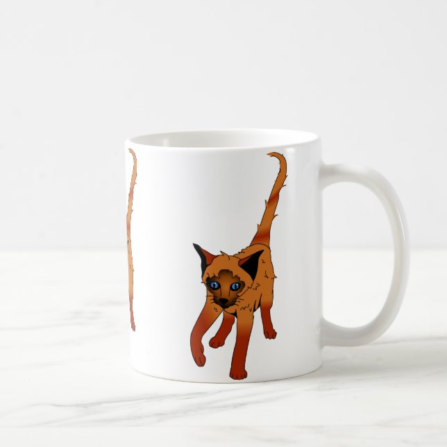 Mug Chaton orange (Droite)
