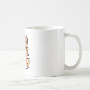 Mug Chaton orange tabby mignon qui fait signe de la ma