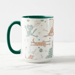 Mug Chats amusants dans un style mignon