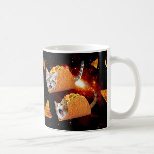 Mug Chats dans les tacos spatiaux
