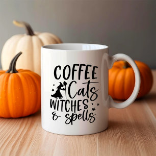 Mug Chats de café sorcières et sorts