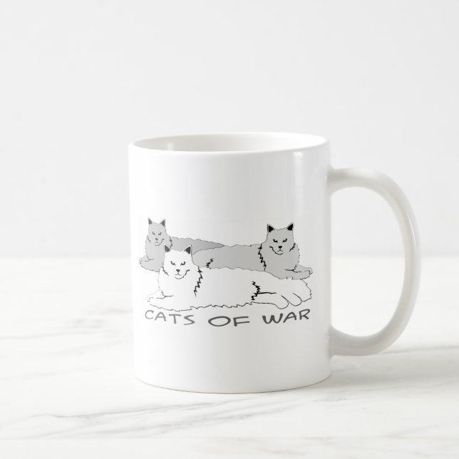 Mug Chats de guerre (Droite)
