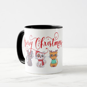 Mug Chats de Noël