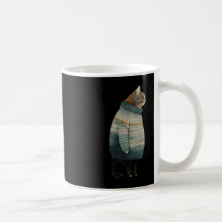 Mug Chats de Noël Fun Kitts Animaux Gris Gris Chat en