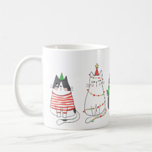 Mug Chats de Noël mignons