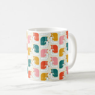 Mug Chats en papier de toilette fou