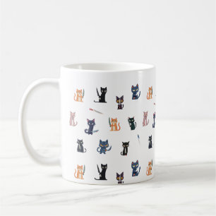 Mug Chats et couteaux