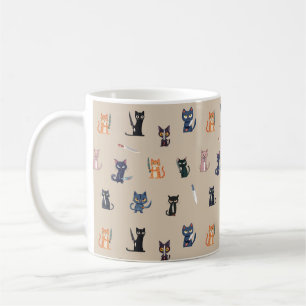 Mug Chats et couteaux