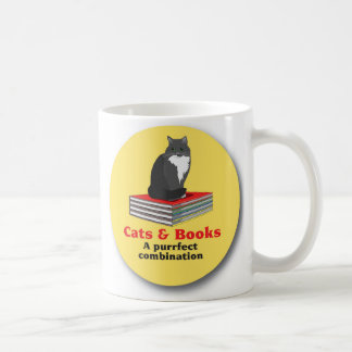 Mug Chats et livres… une combinaison de purrrfect