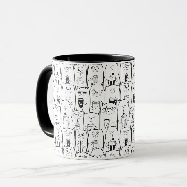 Mug Chats mignons (Devant gauche)