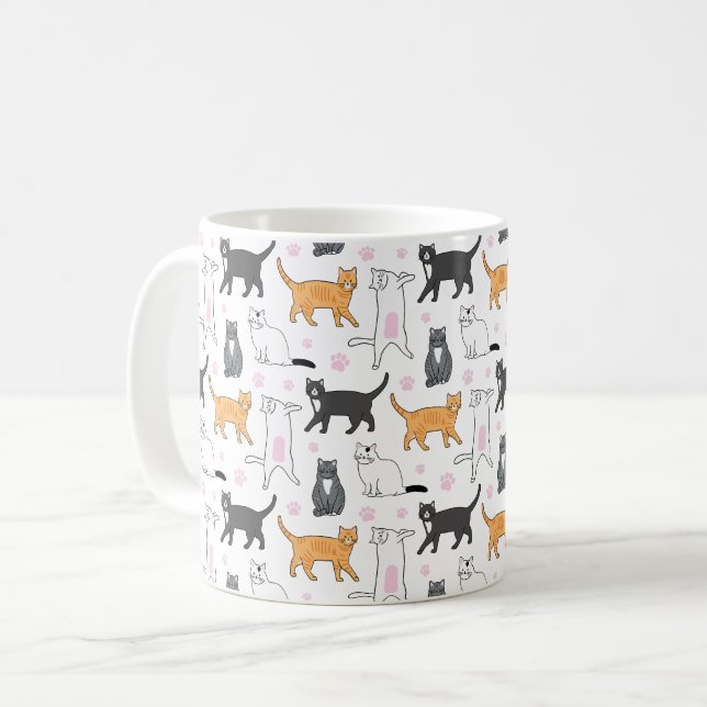 Mug Chats mignons (Devant gauche)