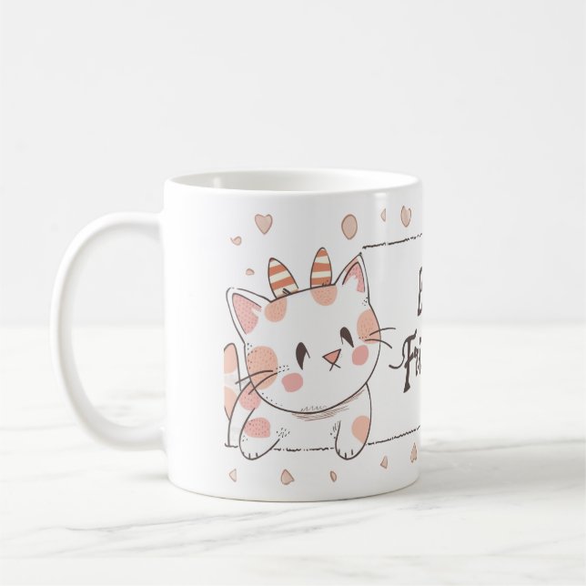 Mug chats mignons amis (Gauche)