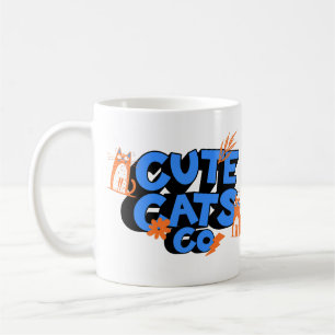 Mug Chats Mignons Art Amusant et Heureux