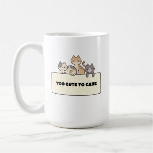 Mug Chats mignons Kawaii Drôle Design de chat mignon