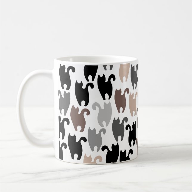 Mug Chats noirs et amis (Gauche)