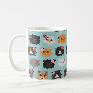 Mug Chats persans de fantaisie