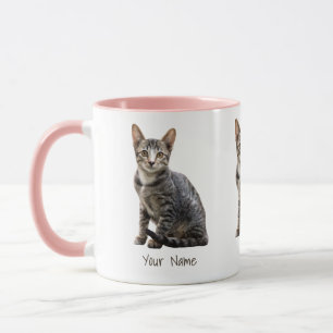 Mug Chats Portrait Vintage Animat Tomcat Animal Design