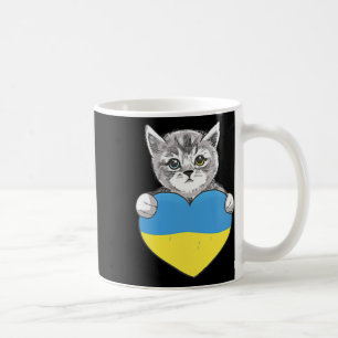 Mug Chats ukrainiens Ukraine Drapeau Ukraine Cœur Pour