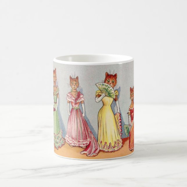 Mug Chats Wallflower de Louis Wain (Centre)