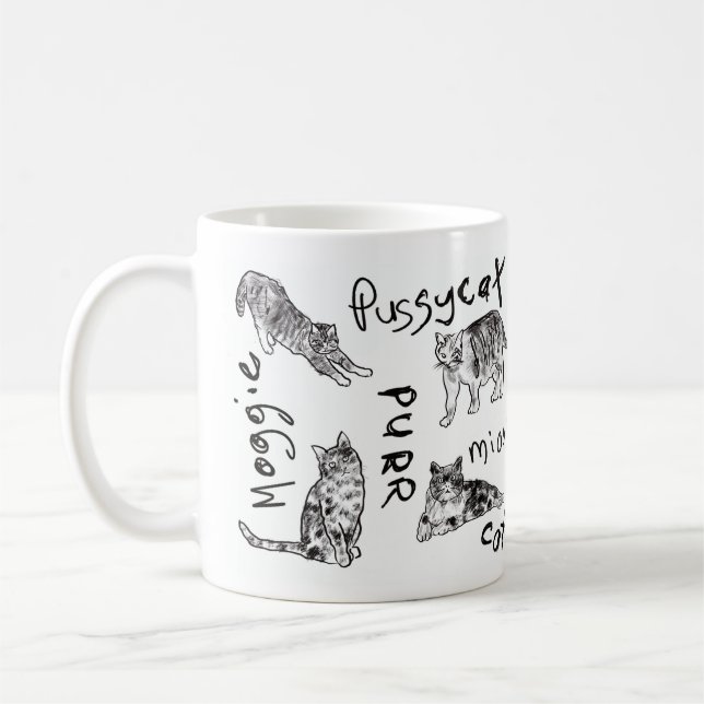 Mug chatte (Gauche)