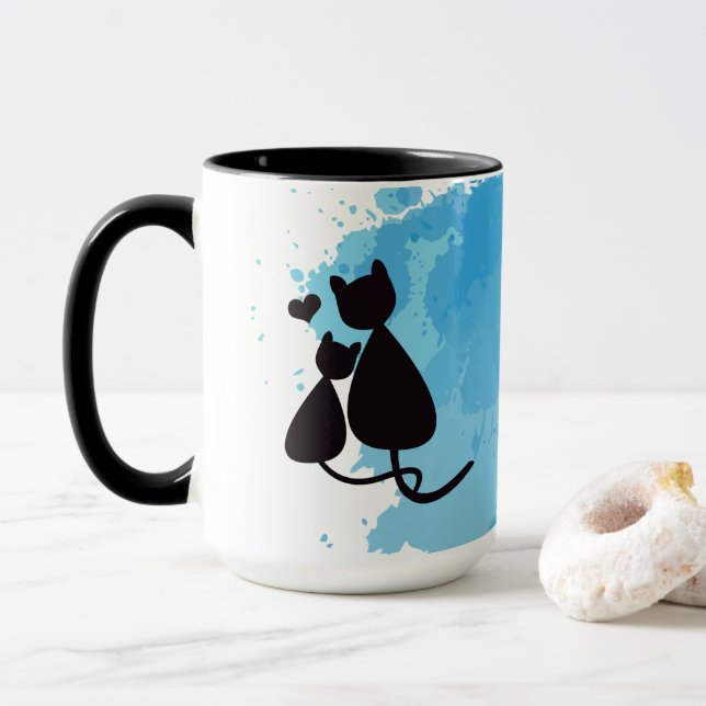 Mug chatte (Avec donut)