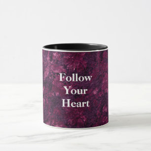 Mug Chaud Bourgogne Floral