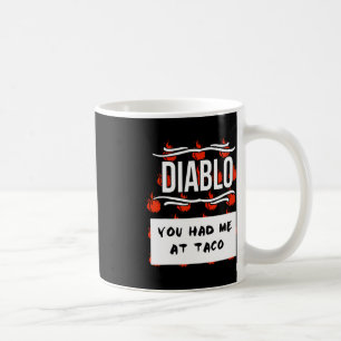 Mug CHAUD SAUCES Groupe Halloween DIABLO SAUCE Vous M'