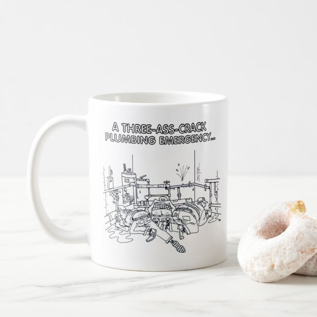 Mug Chaudière de secours (Avec donut)