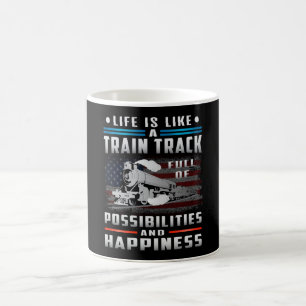 Mug Chauffeur de train Locomotive Trains ferroviaires 