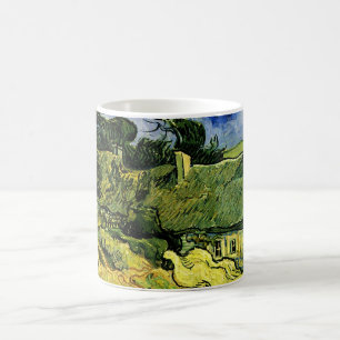 Mug Chaumières, Cordeville par Vincent van Gogh