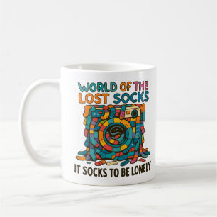 Mug Chaussettes Danoises Drôle Monde Manquant Mais Pas