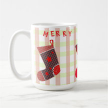 chaussettes de noël joyeuses