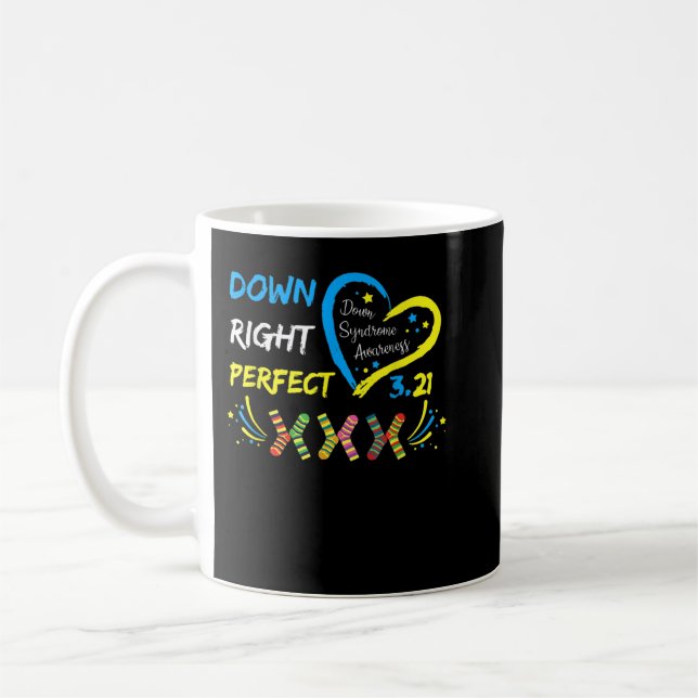 Mug  Chaussettes de sensibilisation de la Journée mond (Gauche)
