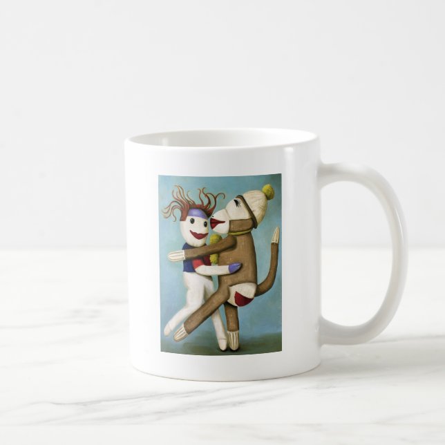Mug Chaussettes sales dansant le tango (Droite)