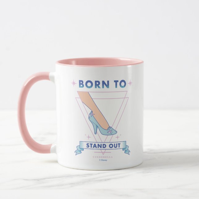 Mug Chaussure En Verre Cindrella "Né Pour Se Retirer" (Gauche)