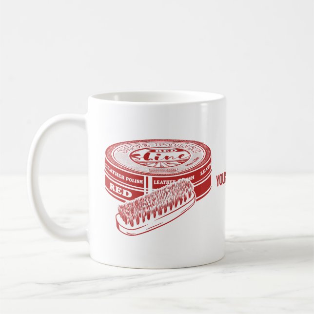 Mug Chaussure rouge (Gauche)